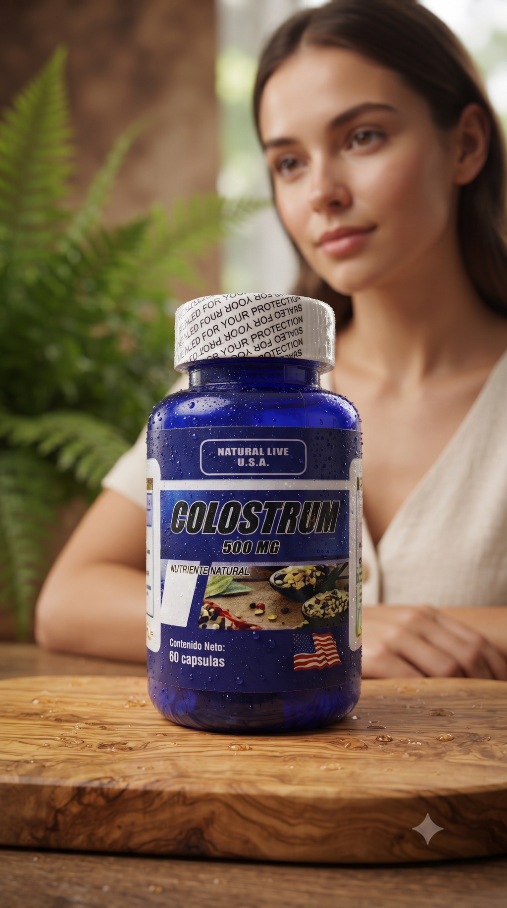 Colostrum 60 Capsulas PharmaNatural