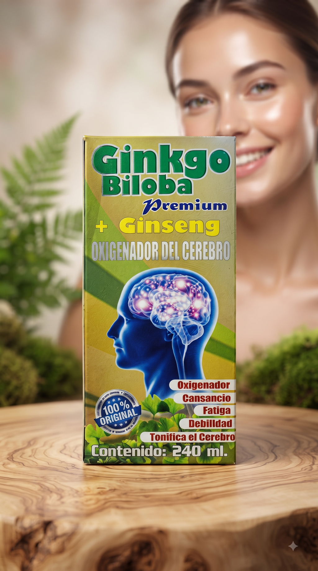 Ginkgo Biloba + Ginseng 240 ML