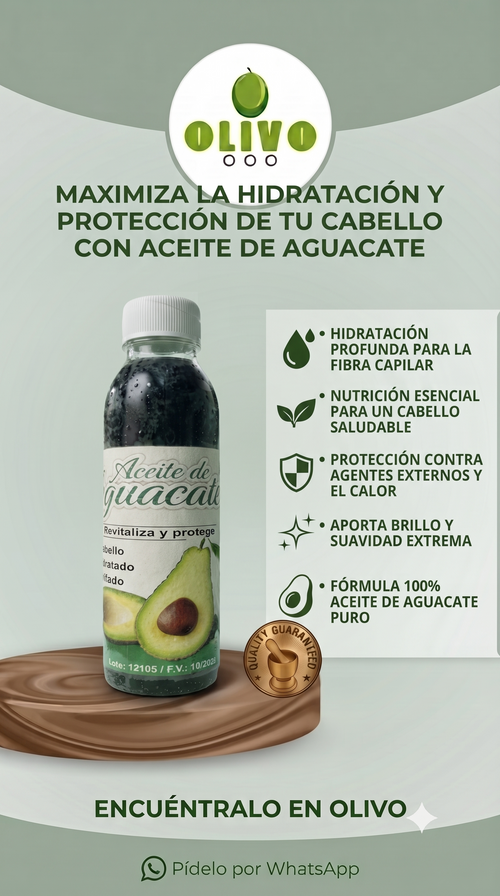 Aceite De Aguacate 120ml