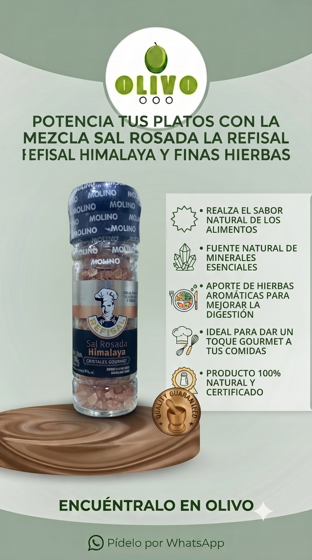 Sal Rosada Del Himalaya