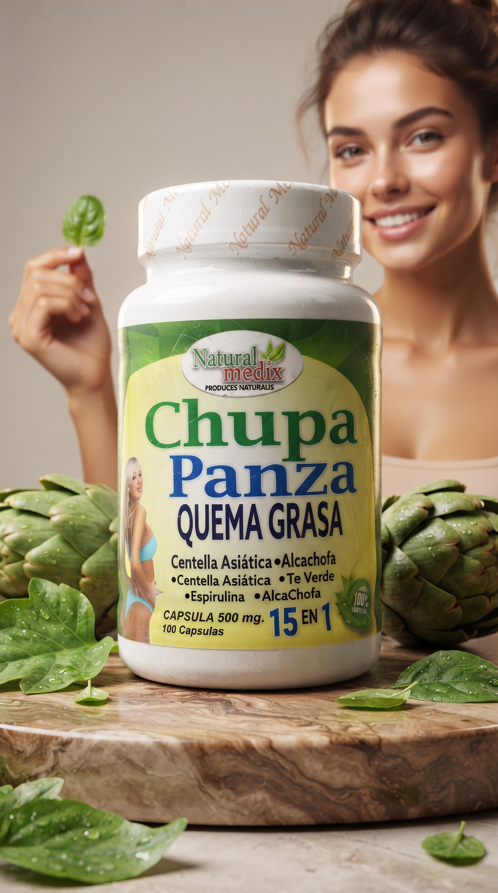 Chupa Panza 50 Tabletas