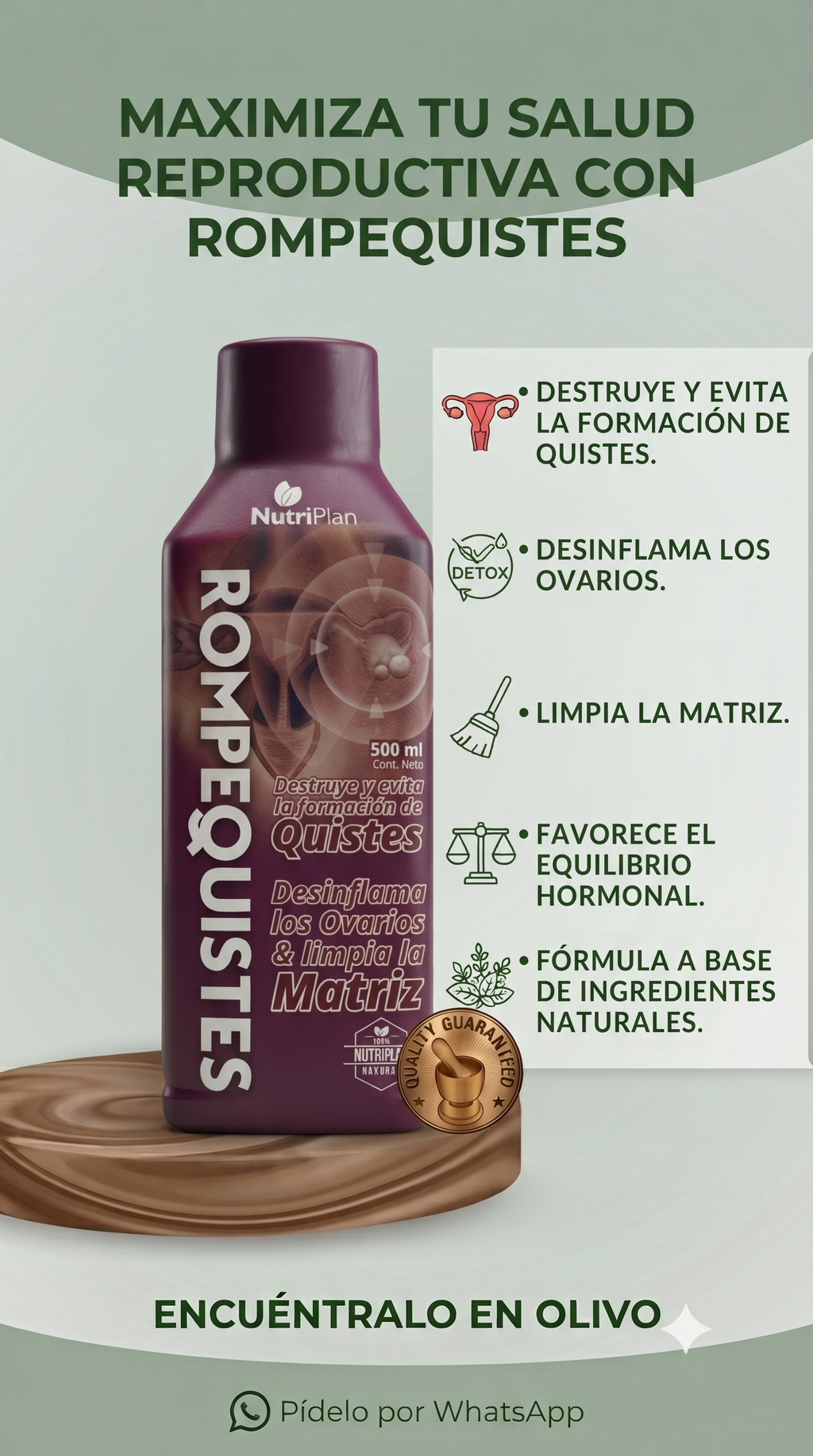 Rompe Quistes 500 Ml