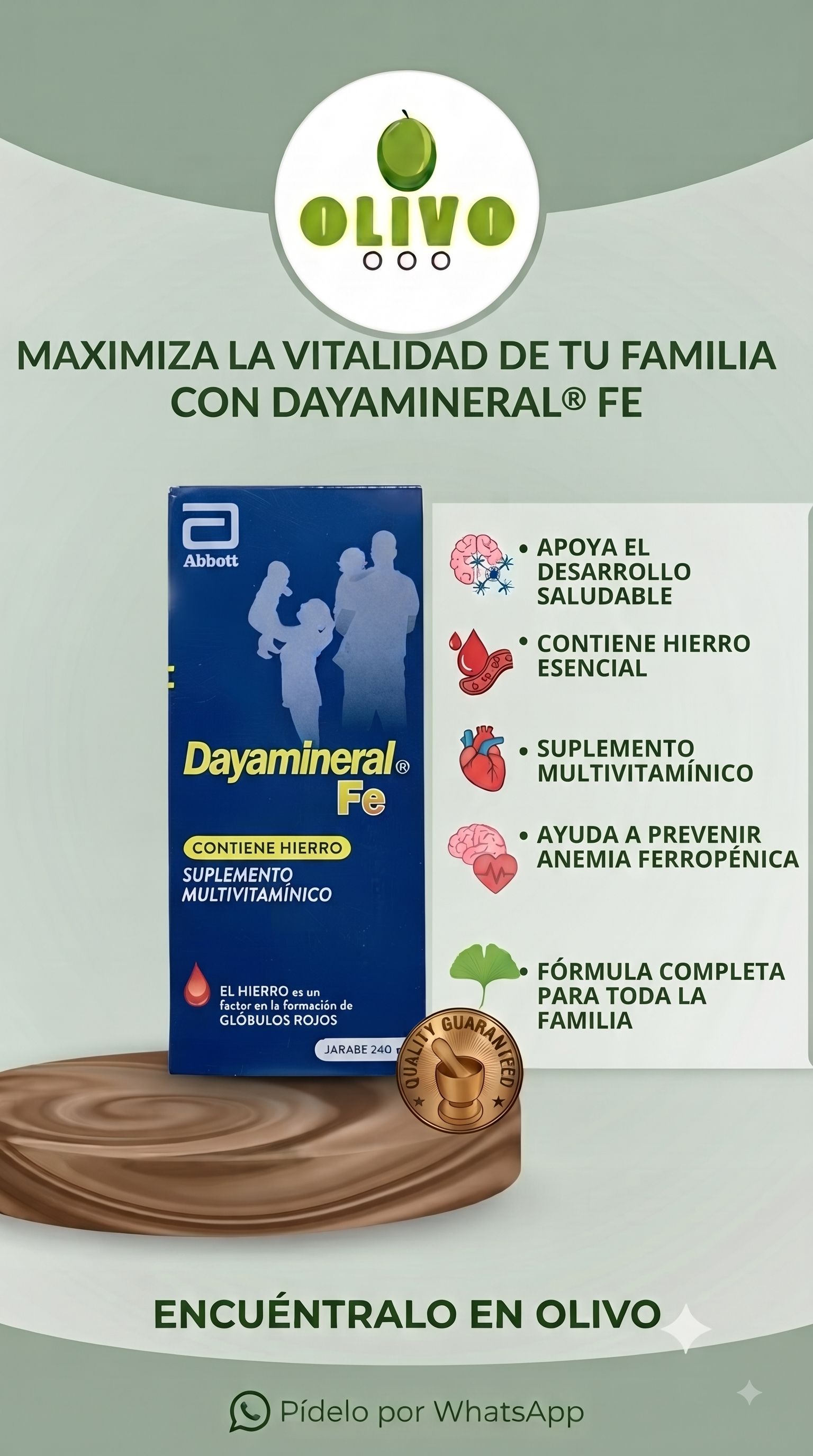 Dayamineral Jarabe 240ML