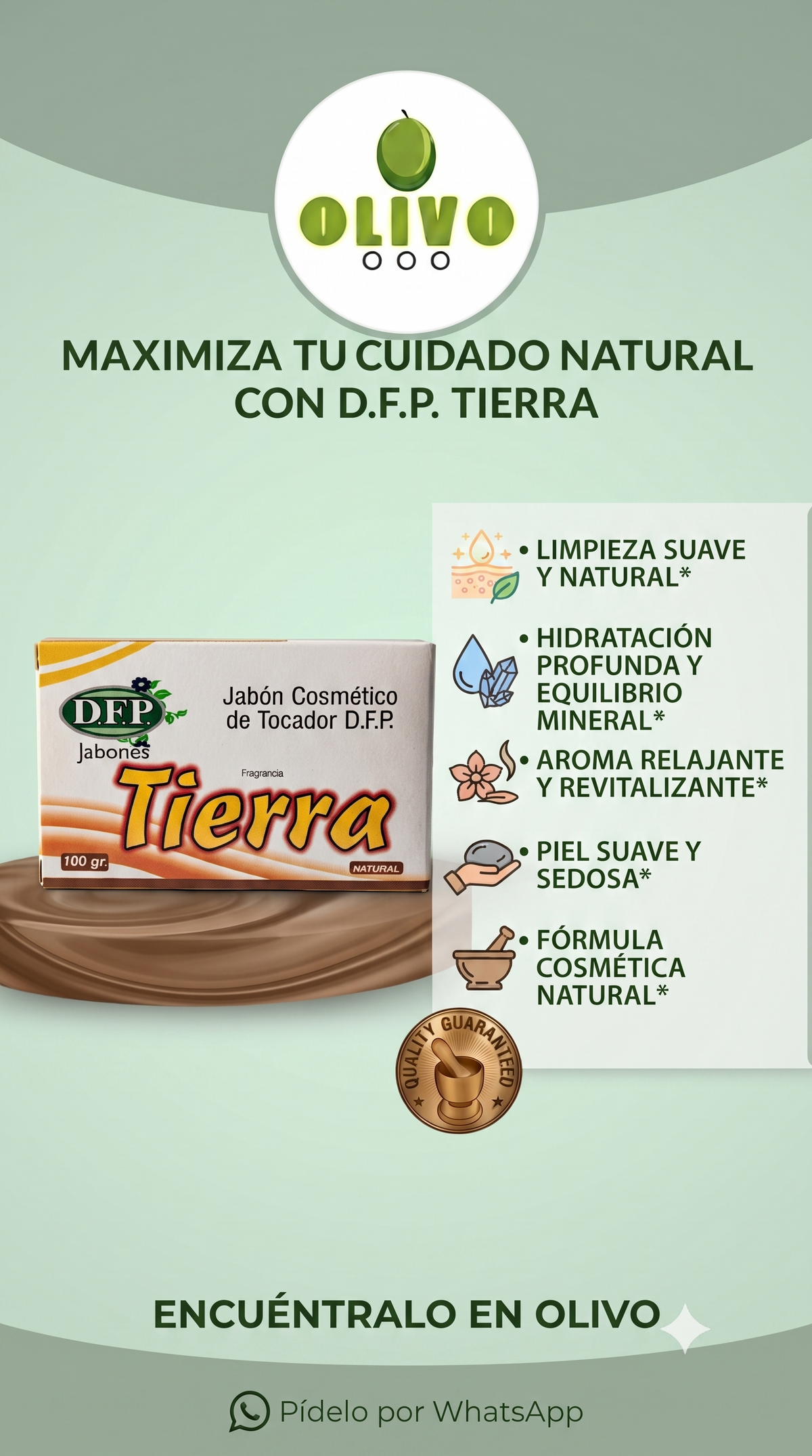 Jabon De Tierra DEP