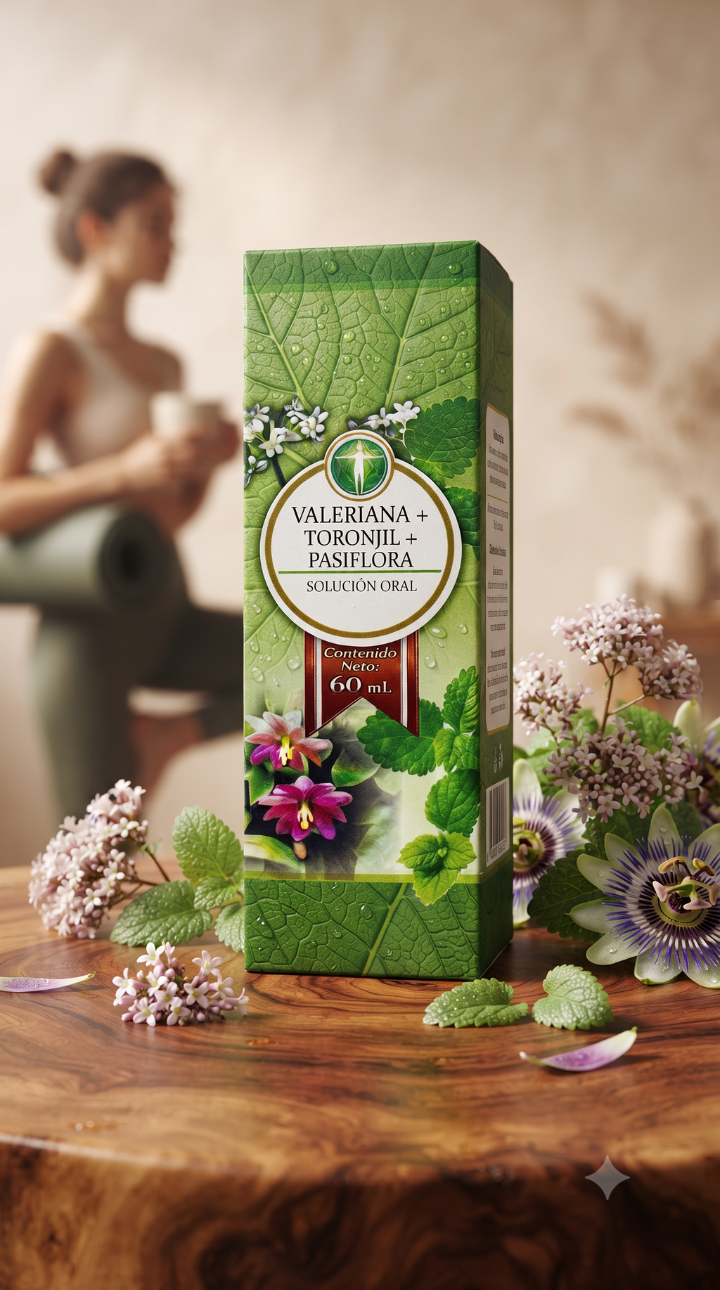 Valeriana + Toronjil + Pasiflora Gotas