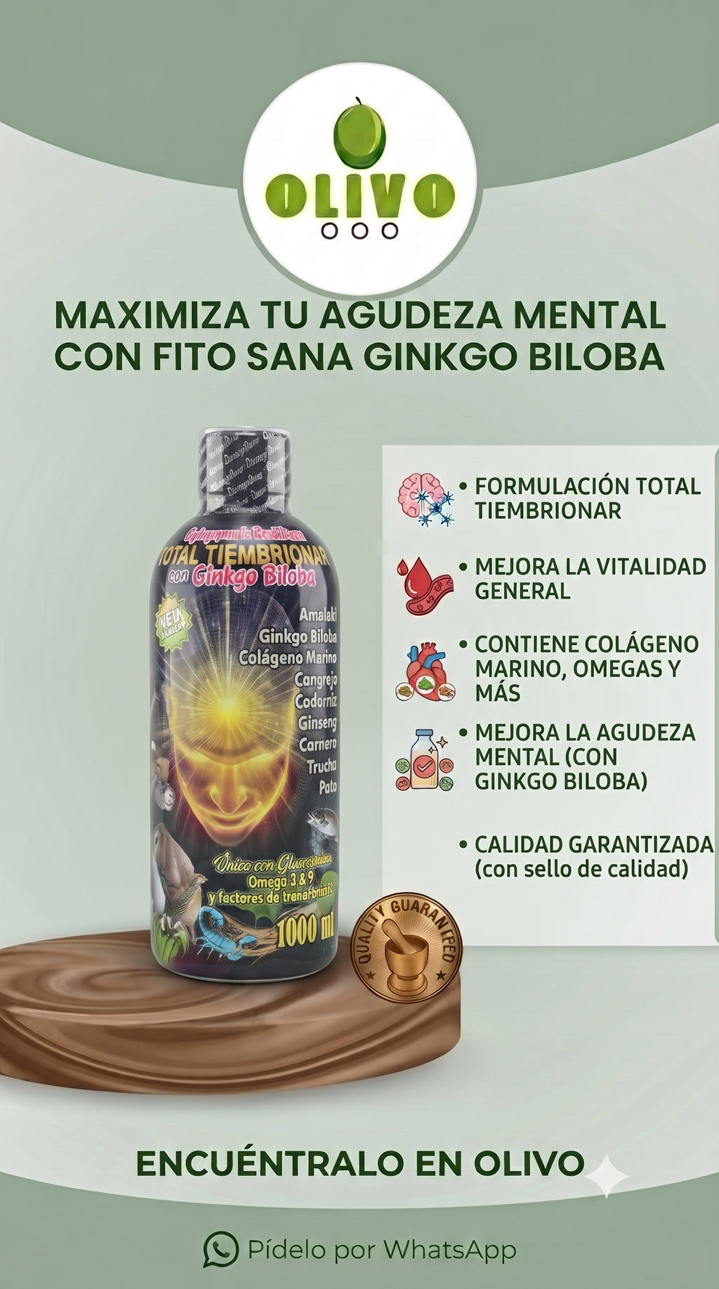Terapia Celular Embrionaria 1000 ML