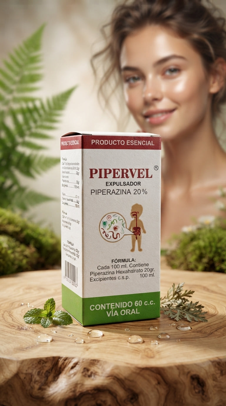 Pipervel Desparasitante 60c
