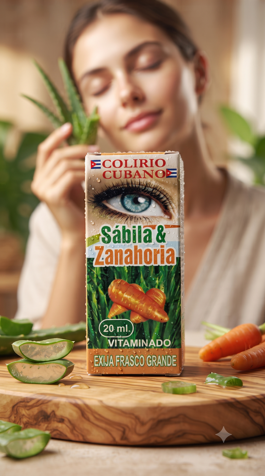 Colirio Sábila Zanahoria 20ML