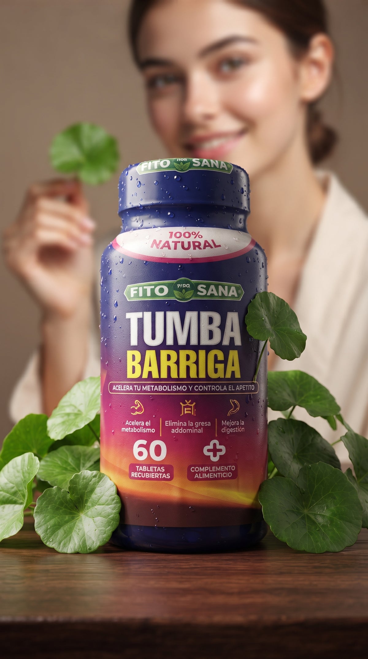 Tumba Barriga 60 Tabletas Fito Sana
