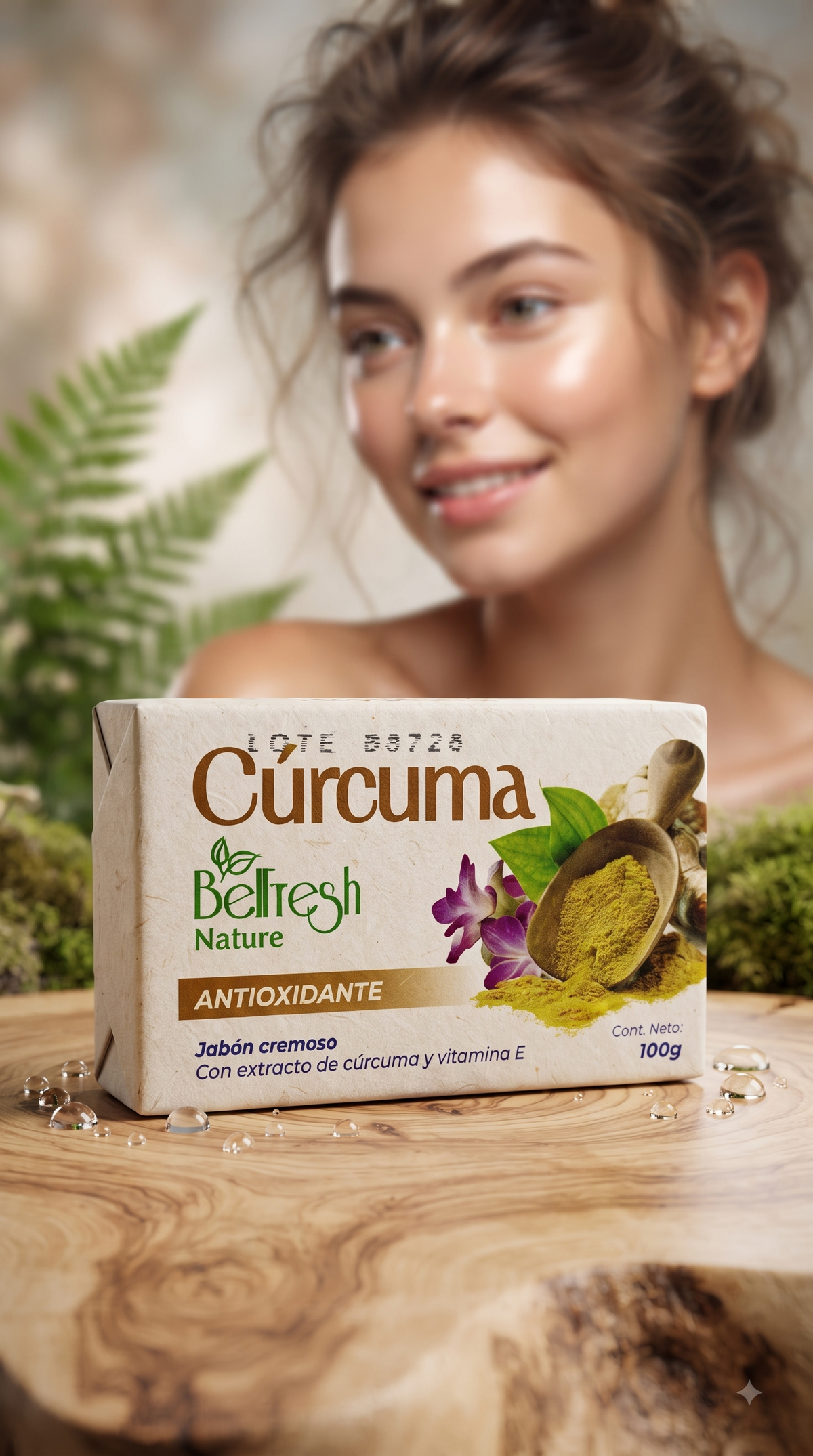 Jabon Curcuma BellFresh