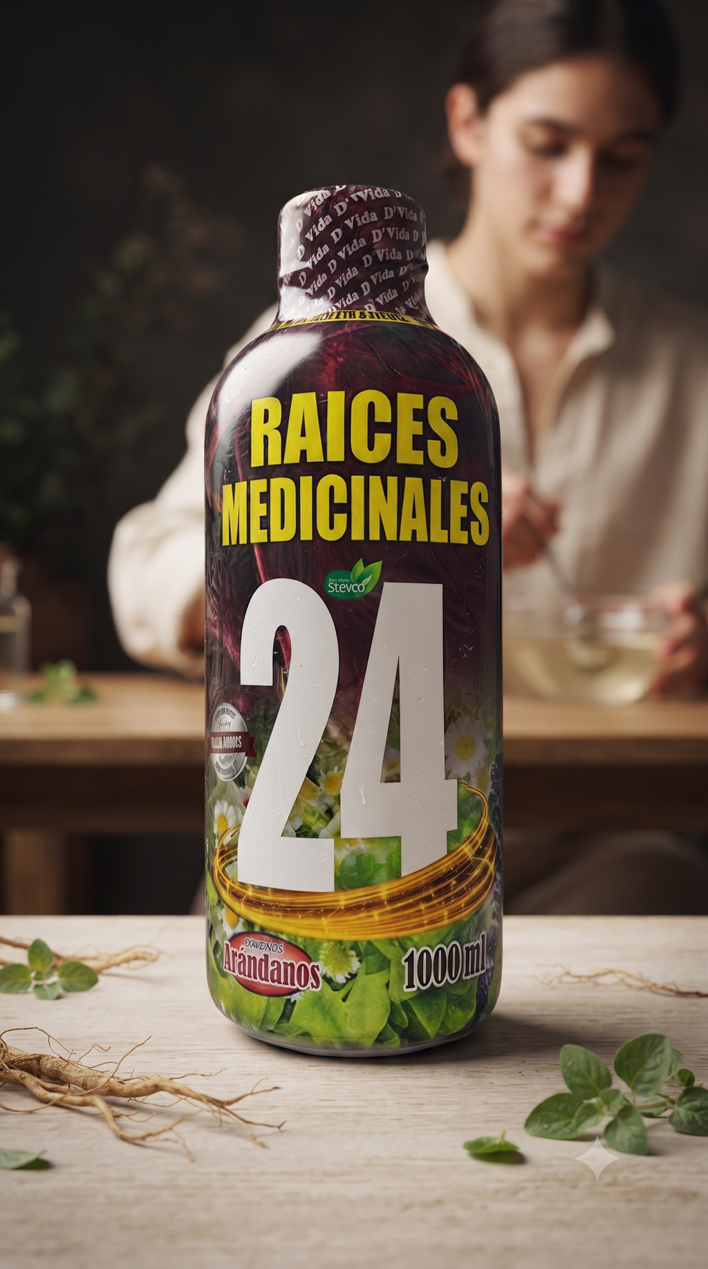 Depurativo 24 Raices Medicinales 1L Importado