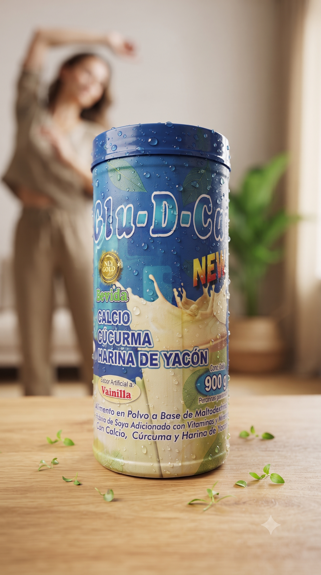 Glu - D - Cal 900 Gramos