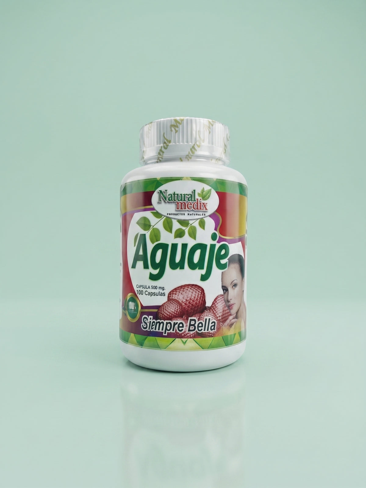 Aguaje Siempre Bella 100 Capsulas Natural Medix
