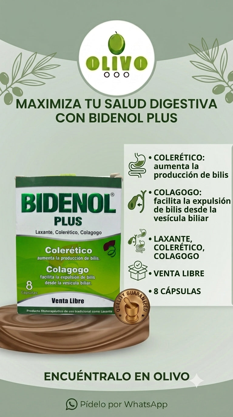 Bidenol Plus Coleretico Colagogo