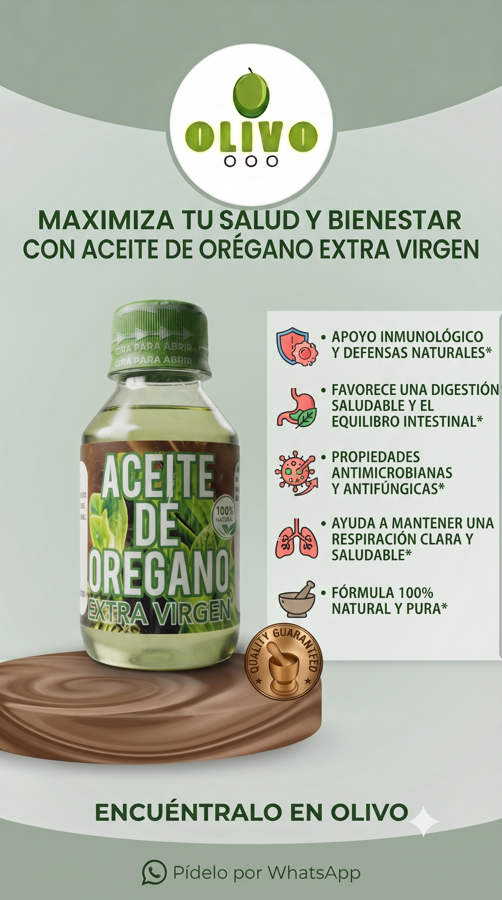 Aceite De Orégano
