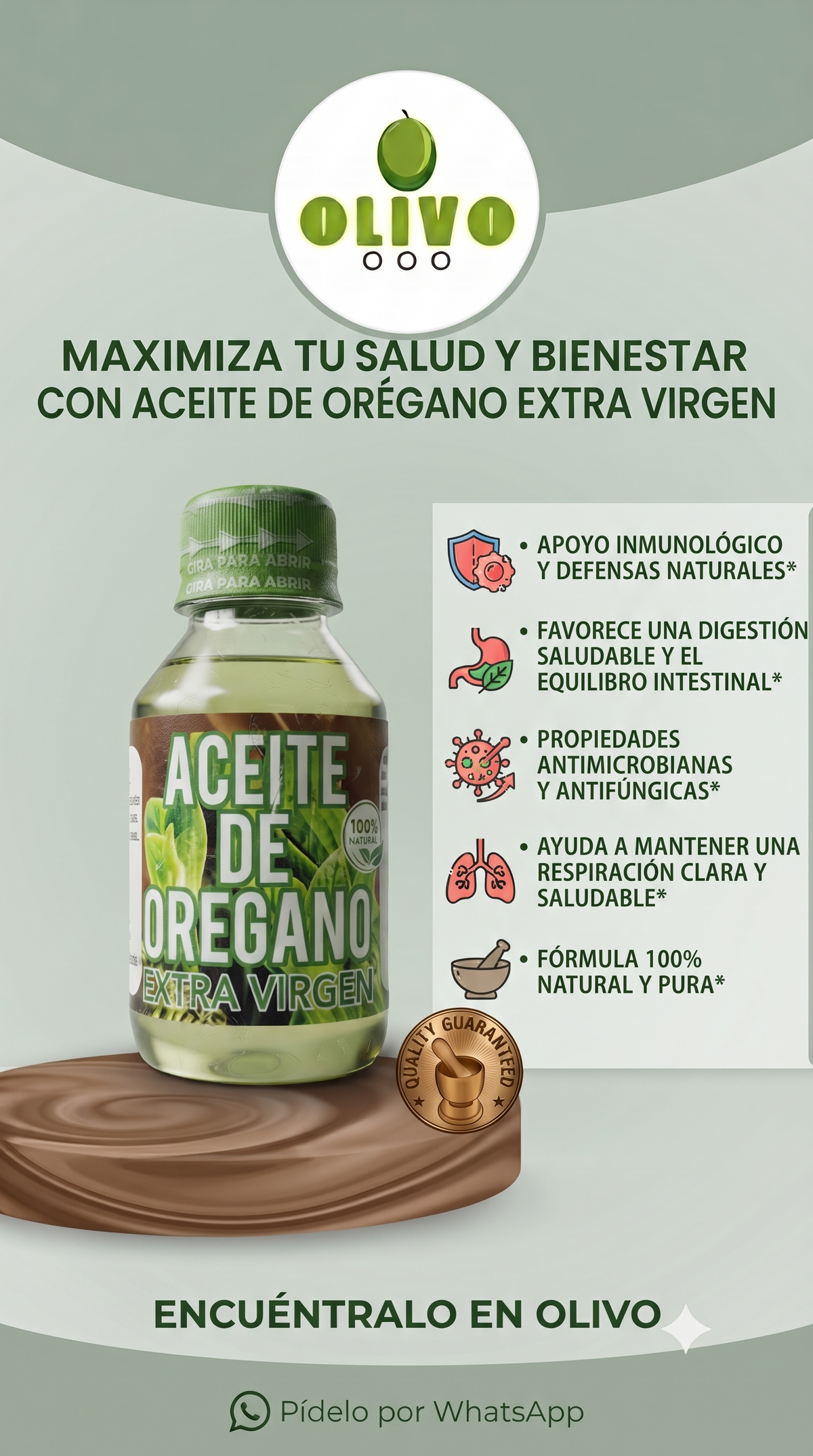 Aceite De Orégano