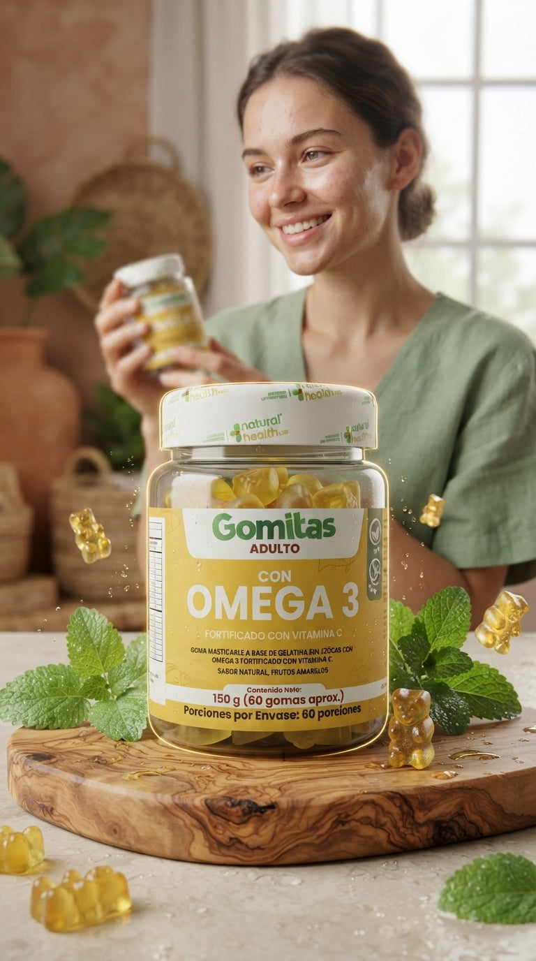 OMEGA 3 GOMITAS NIÑOS, ADULTOS