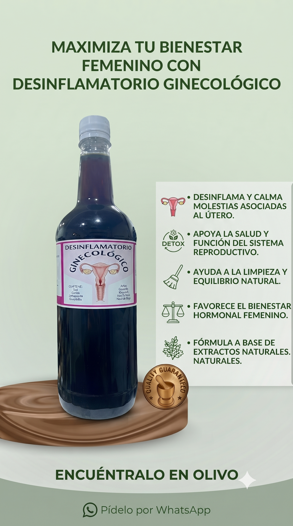 Depurativo Ginecologico 1000ML