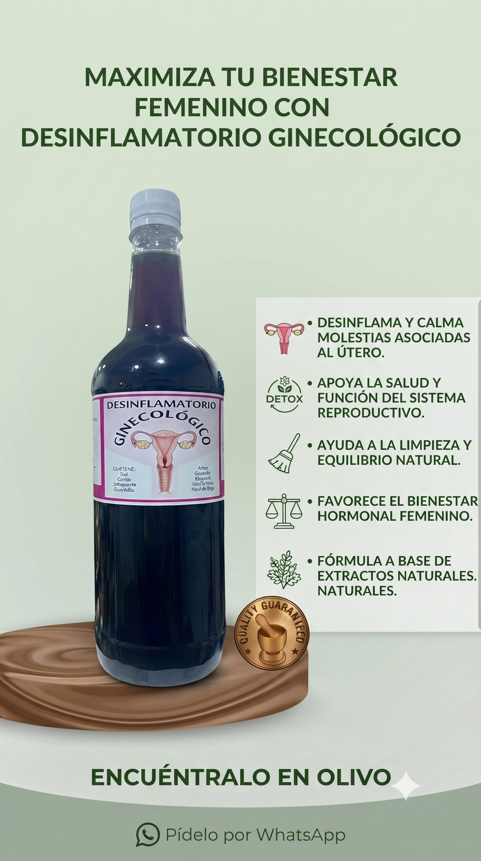Depurativo Ginecologico 1000ML