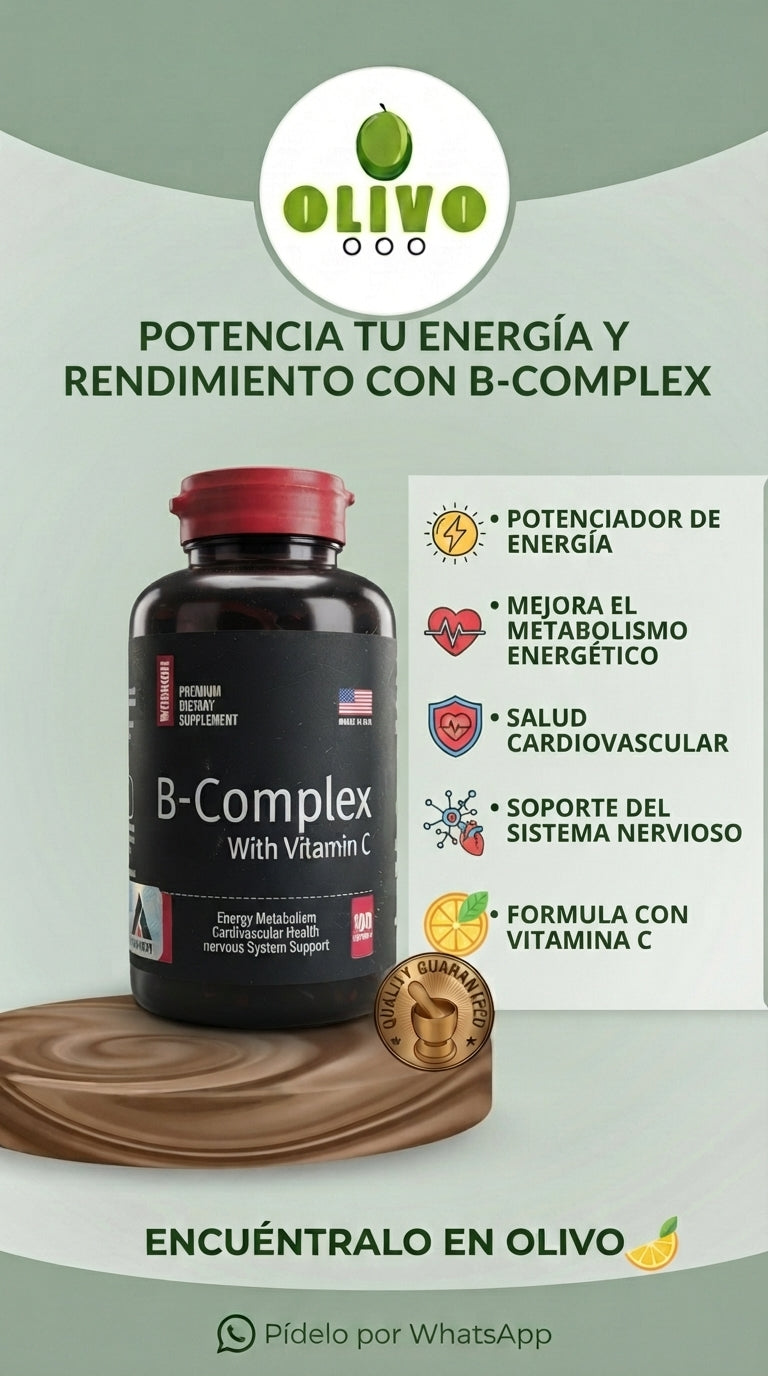 B - Complex + Vitamina C IMPORTADO