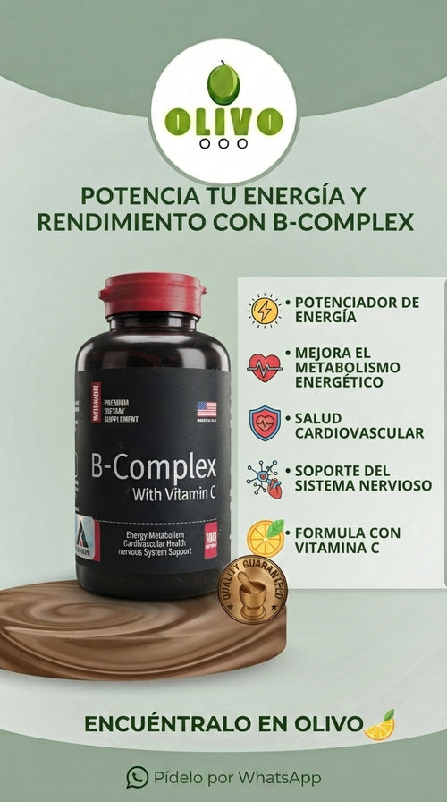 B - Complex + Vitamina C IMPORTADO