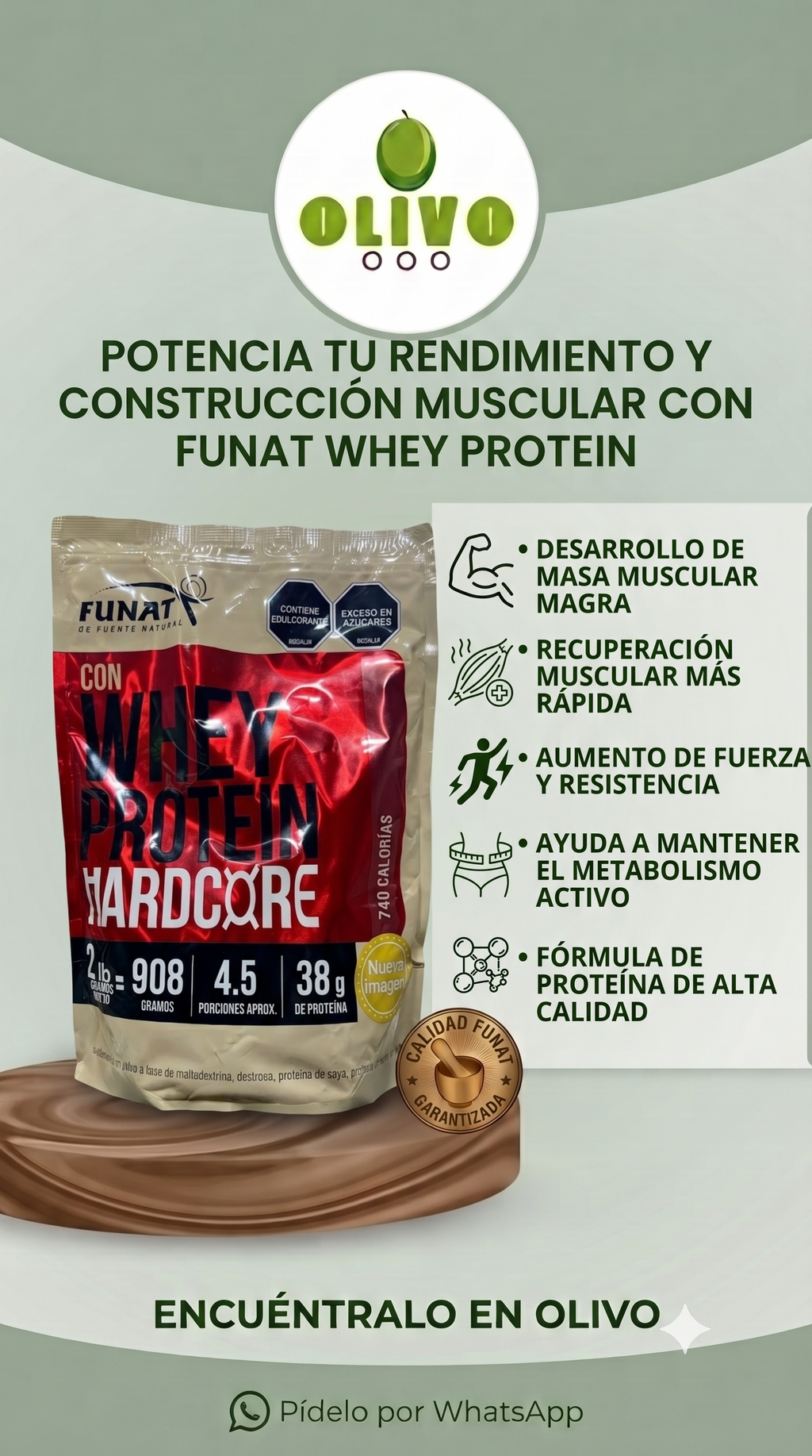 Whey Protein 2 LB Funat