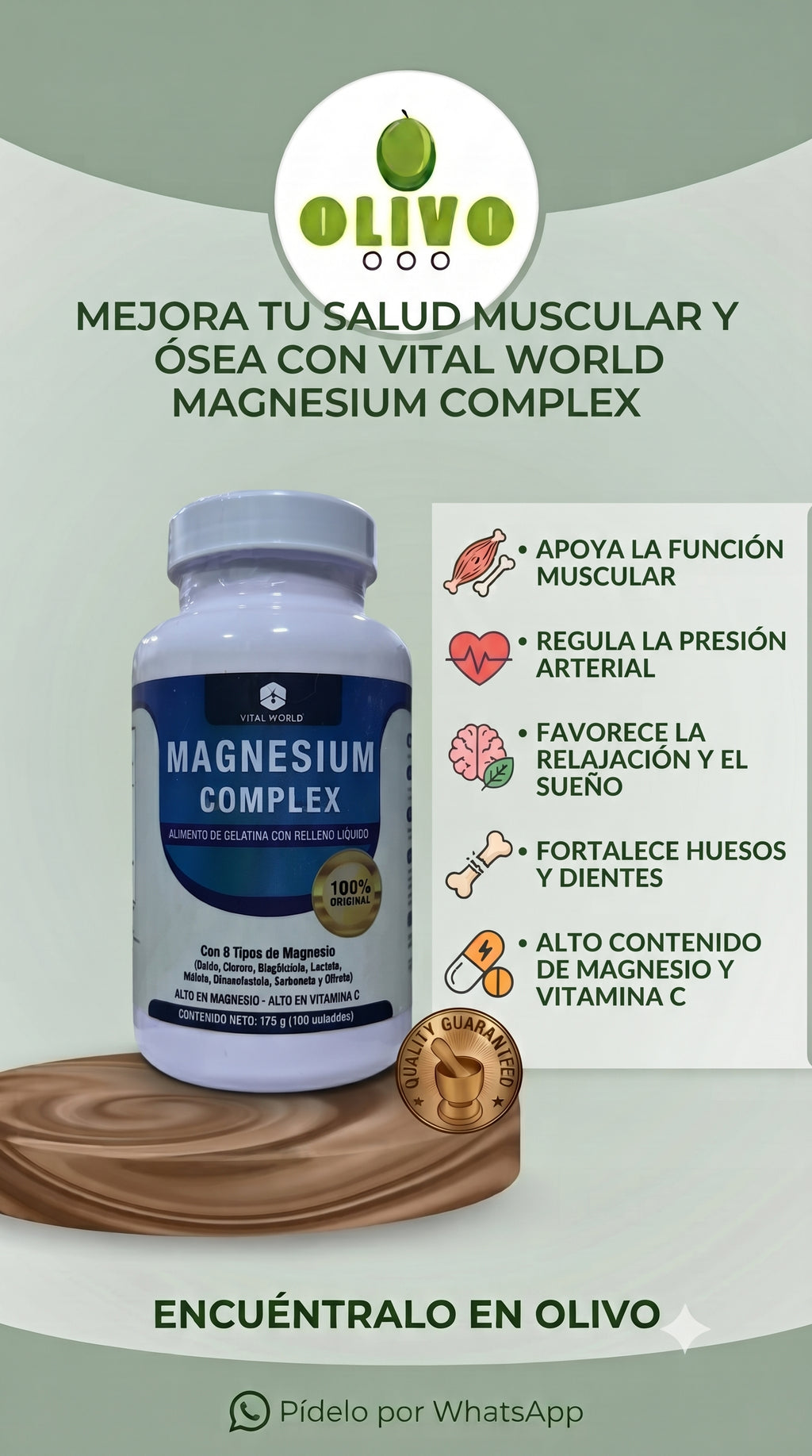 Magnesium Complex 100 Capsulas