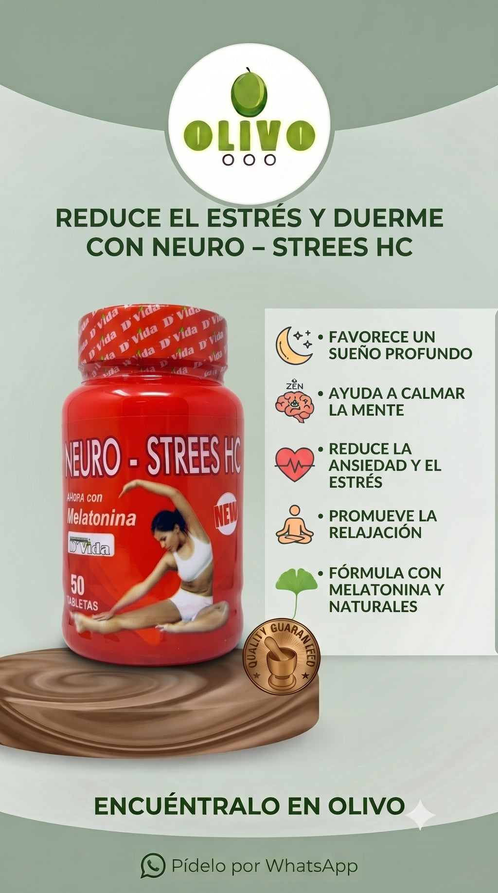 NEURO - STREES 50 Tabletas