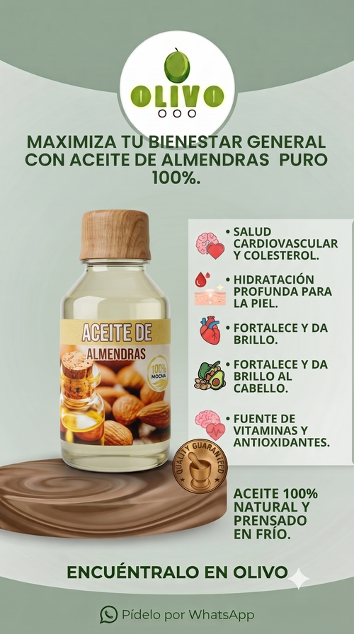 Aceite De Almendras Cosmetico