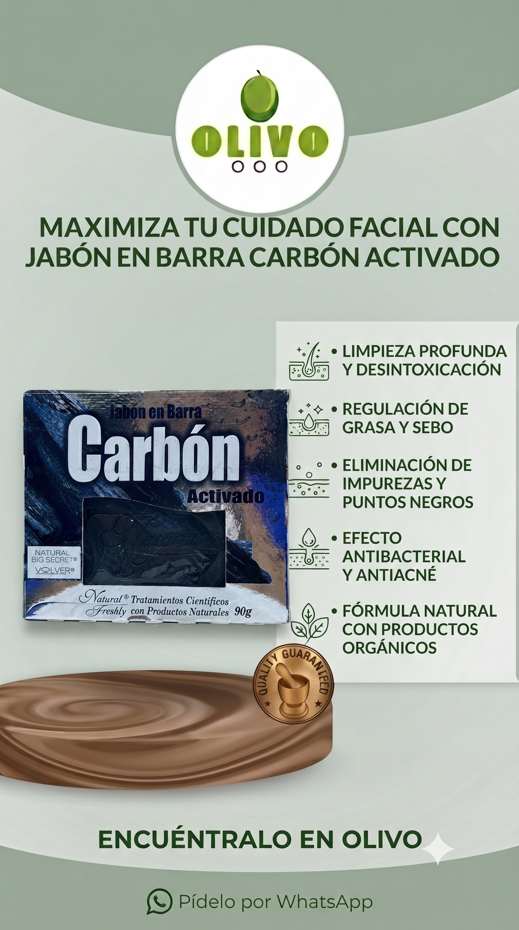 Jabon Carbon Activado