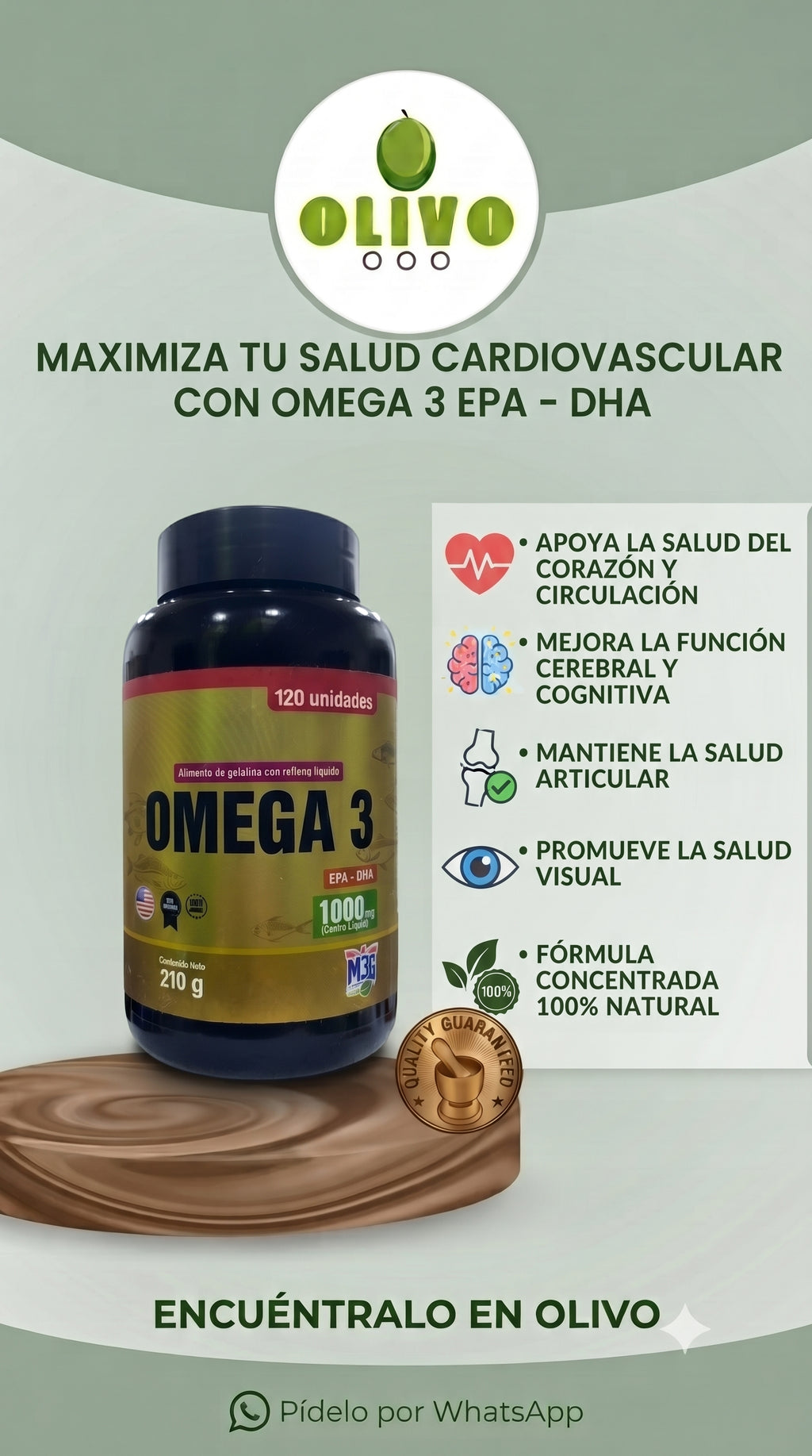 Omega 3 120 Unidades