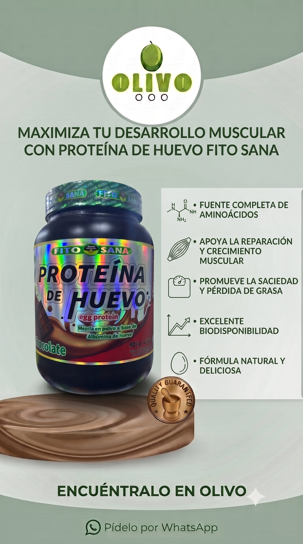 Proteina De Huevo Fito Sana