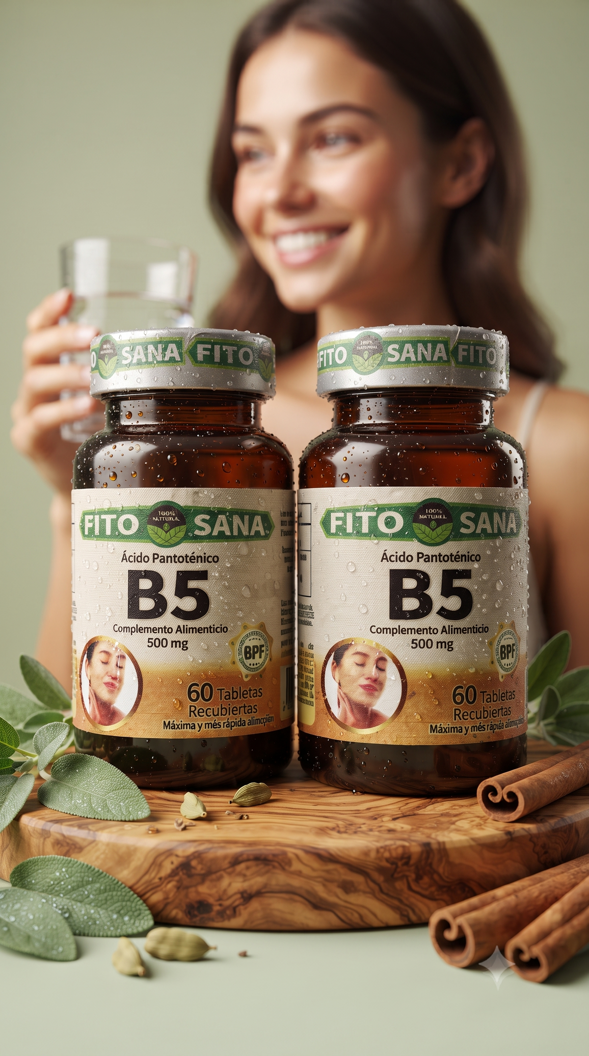 B-5 120 Tabletas Fito Sana Nacional