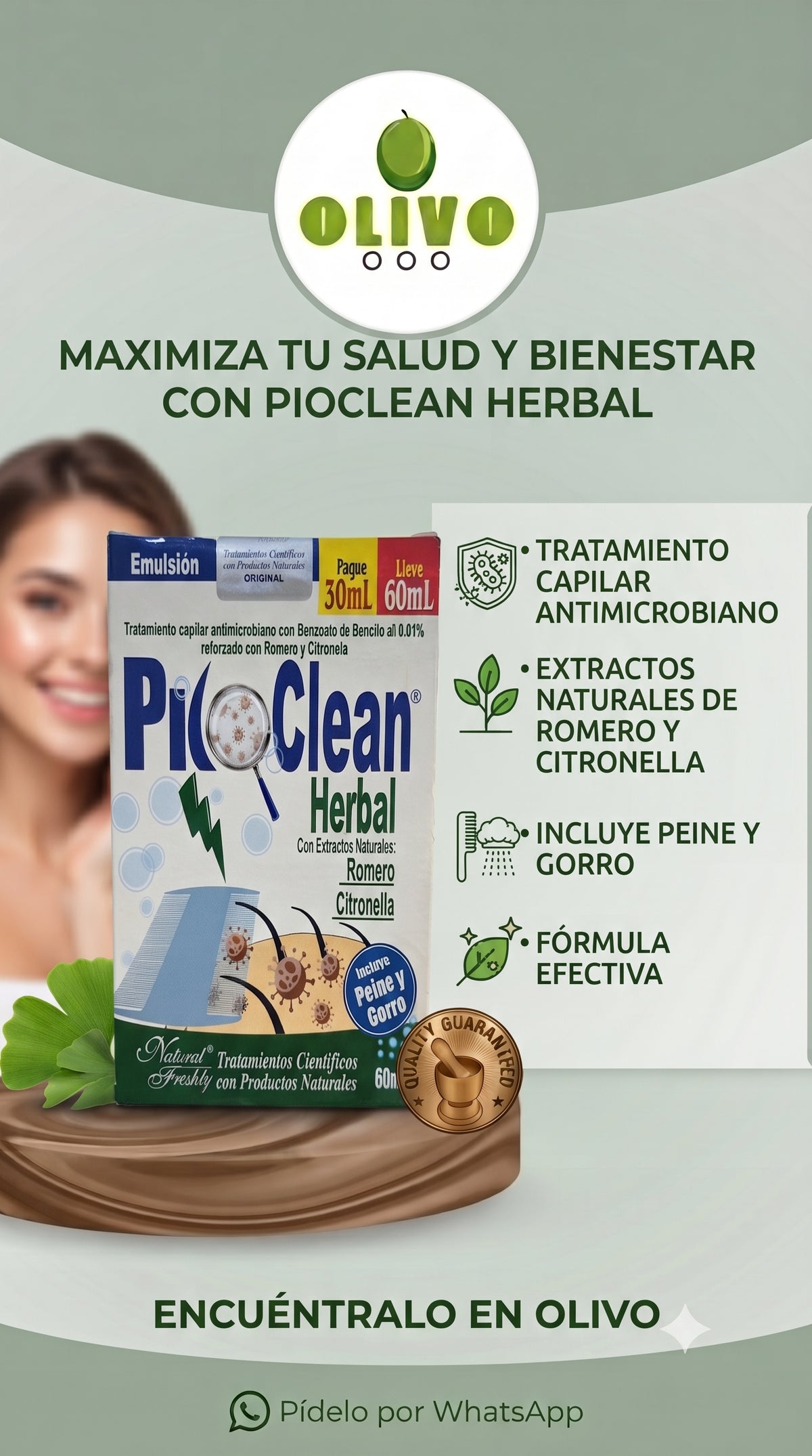 Piojo Clean ( Tratamiento Piojos )
