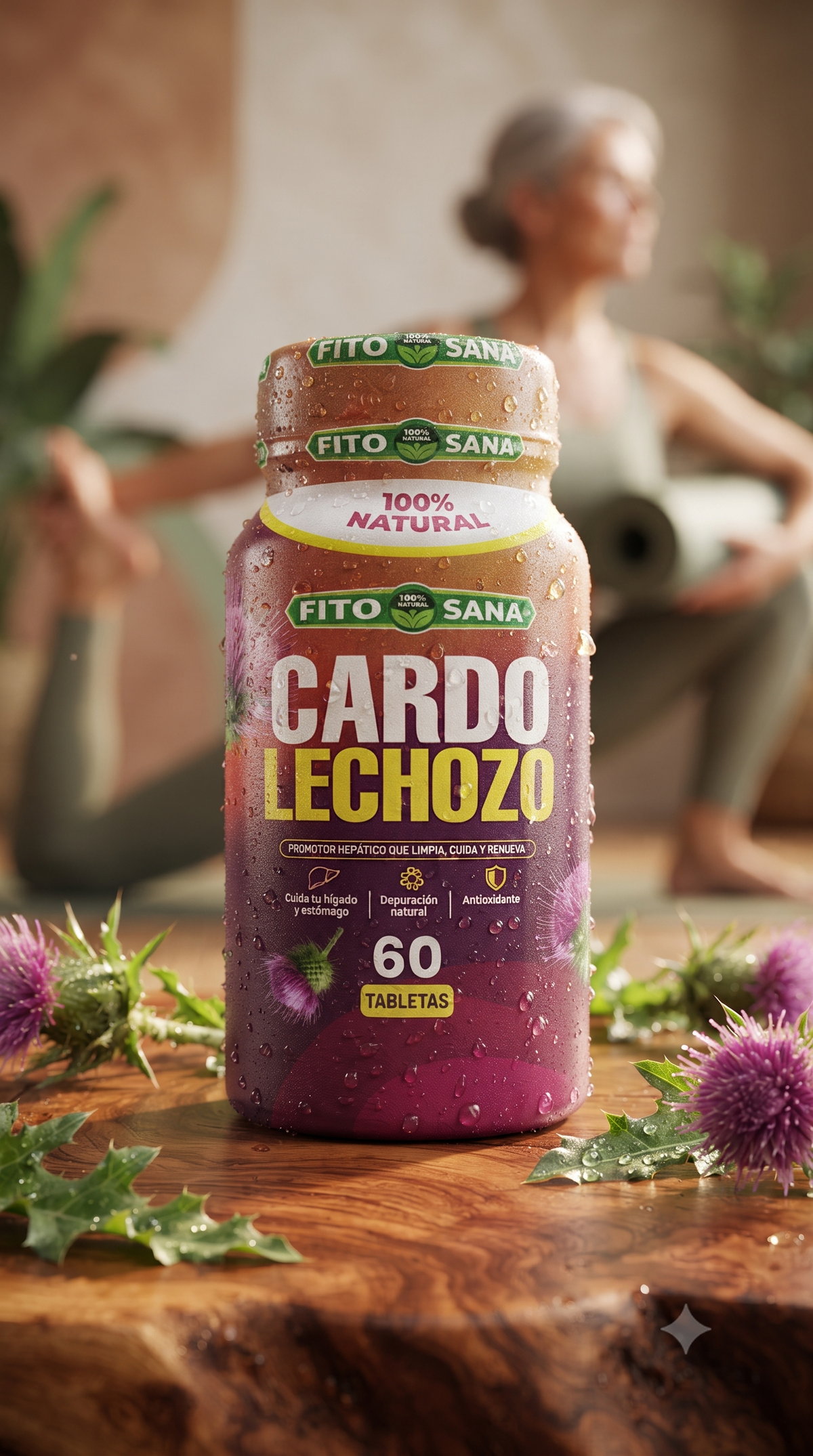 Cardo Lechoso 60 Tabletas Fito Sana Nacional