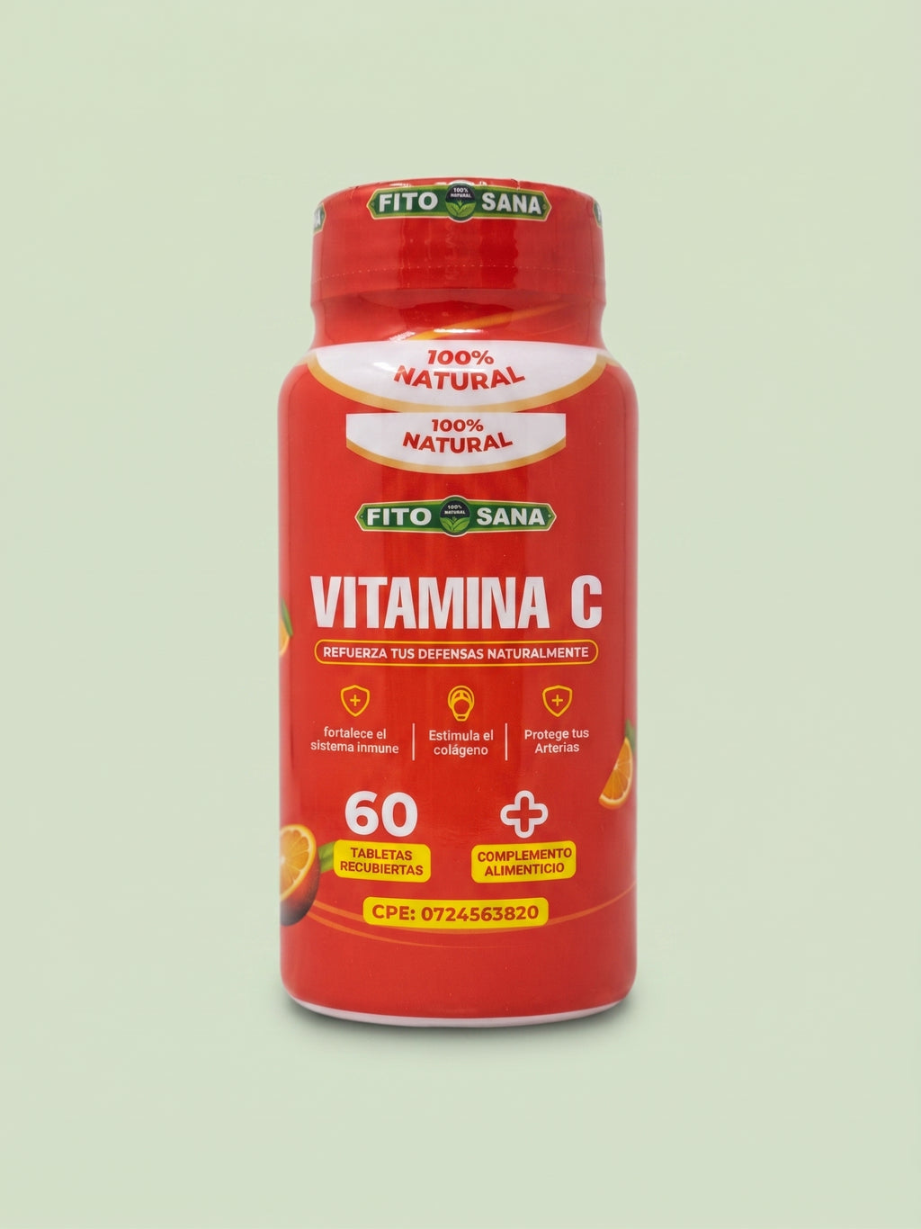Vitamina C 60 Tabletas Fito Sana