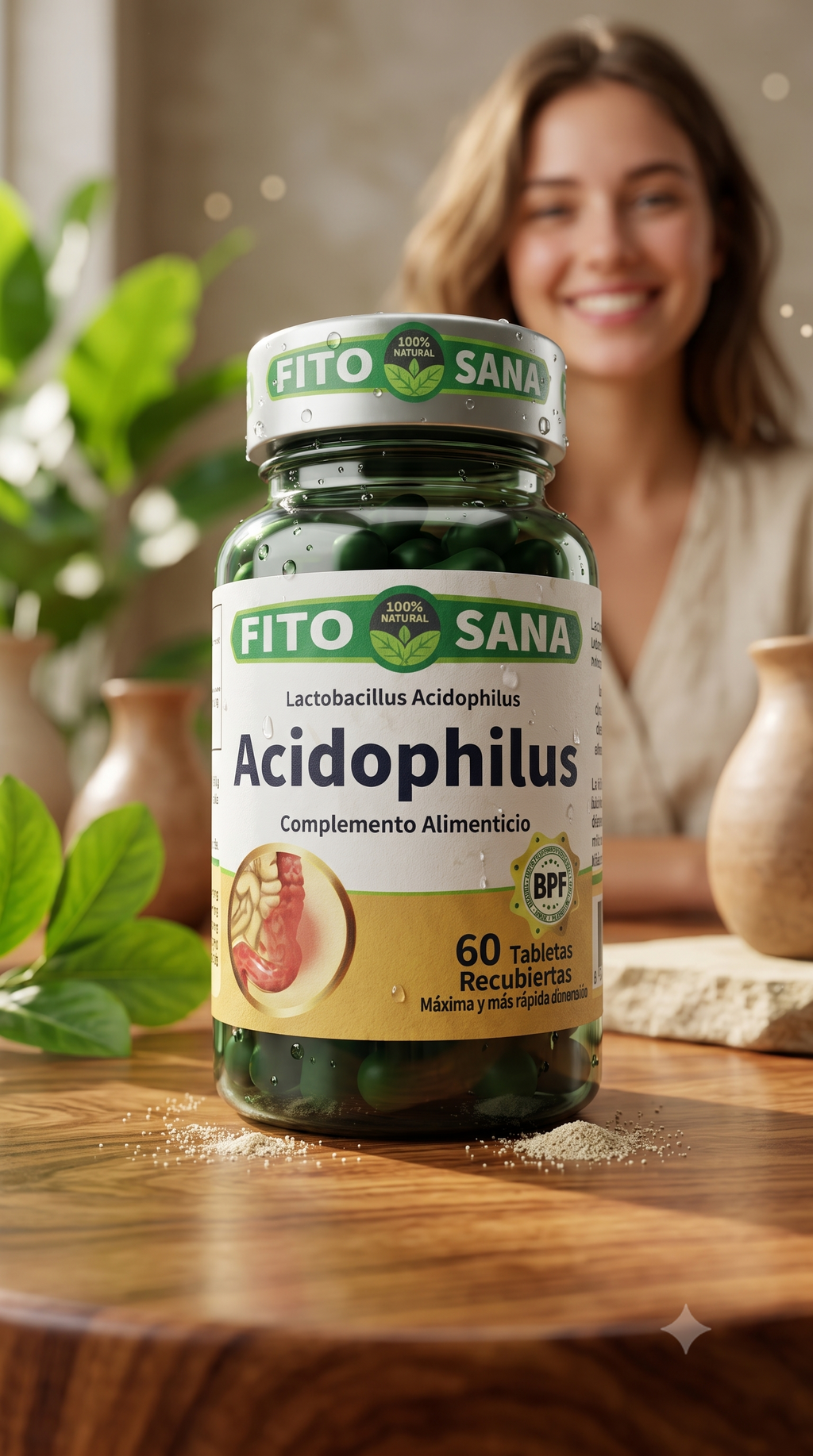 Acidophilus 60 Tabletas