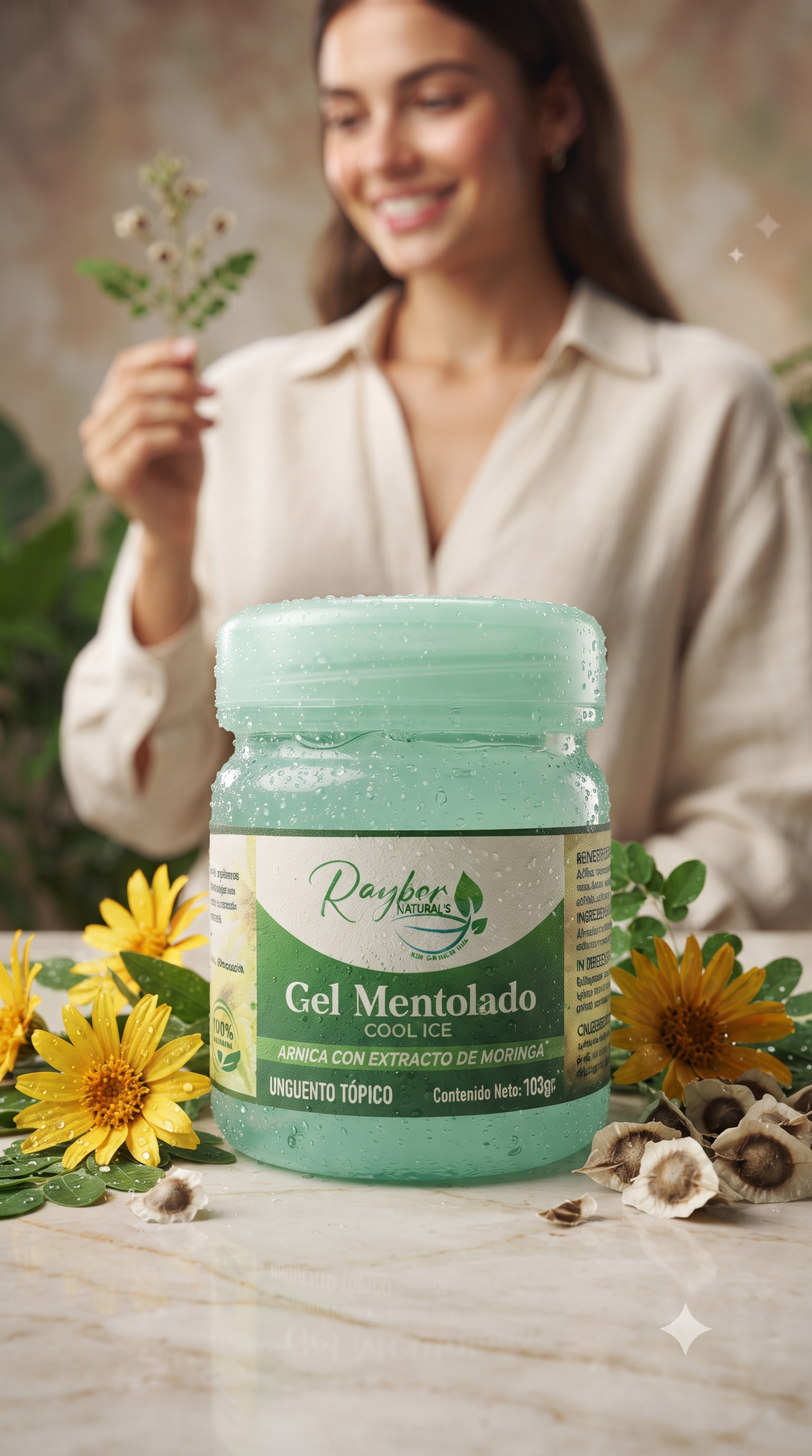 Arnica con Moringa Gel Kolape 103g