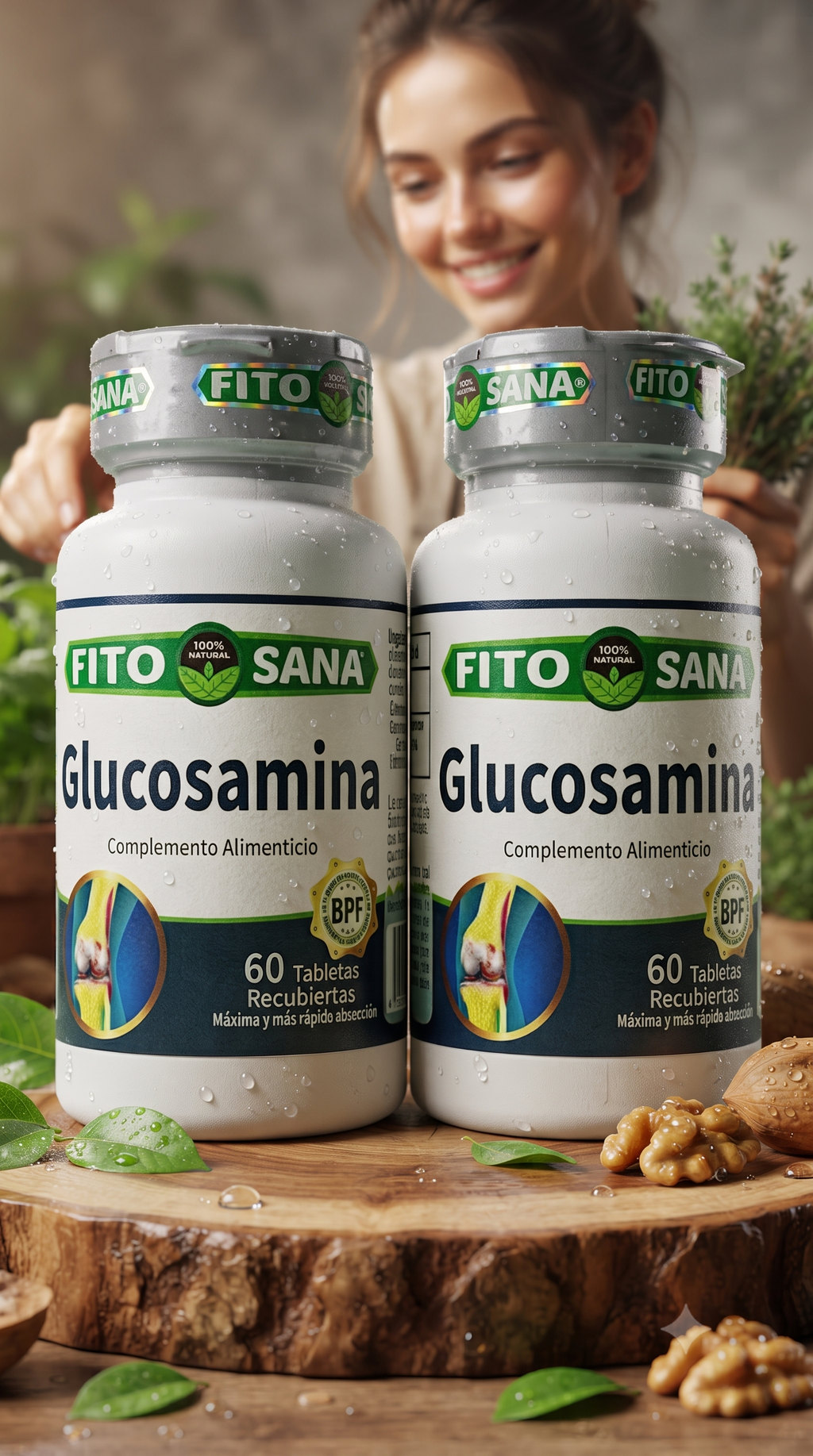 Glucosamina 120 Tabletas Fito Sana Pack