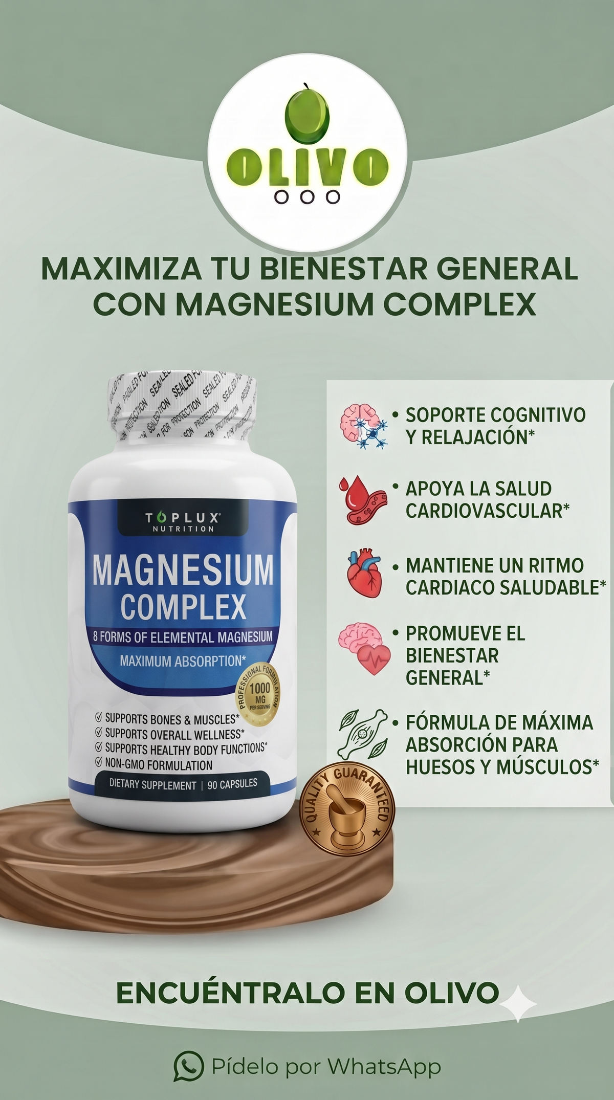 Magnesium Complex 90 Capsulas