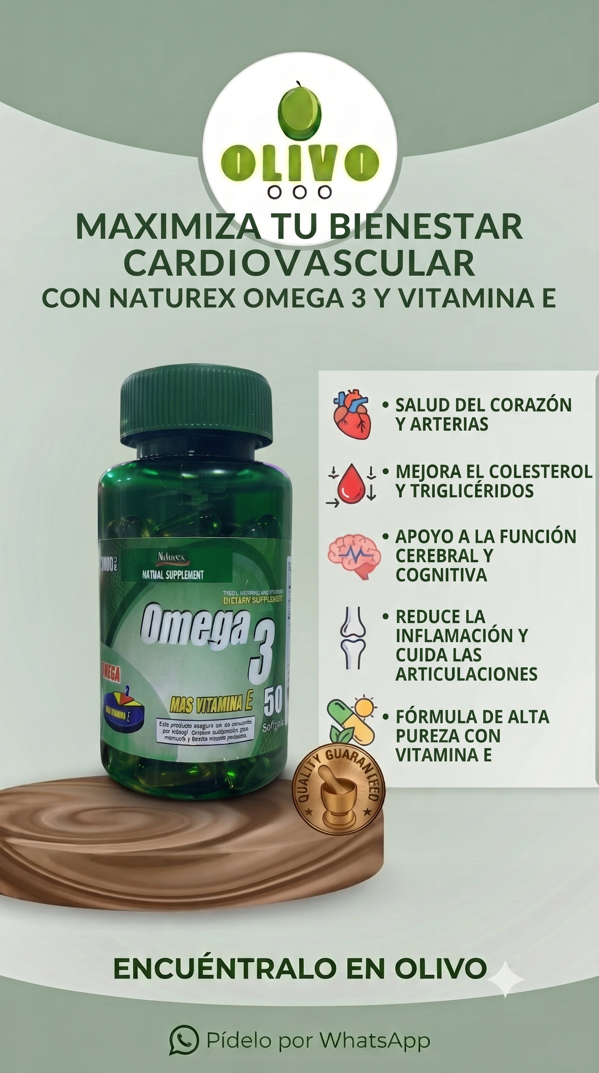 Omega 3 Naturex Importado