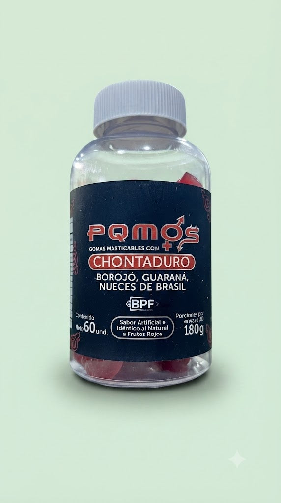 Pomos Potenciador sexual Natural 60 Gummies (Gomitas)