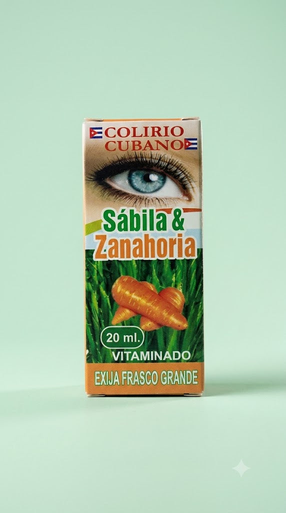 Colirio Sábila Zanahoria 20ML