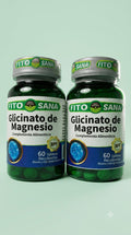 Glicinato De Magnesio 120 Tabletas Fito Sana Pack