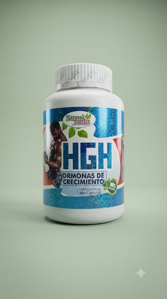 HGH 100 Capsulas Natural Medix