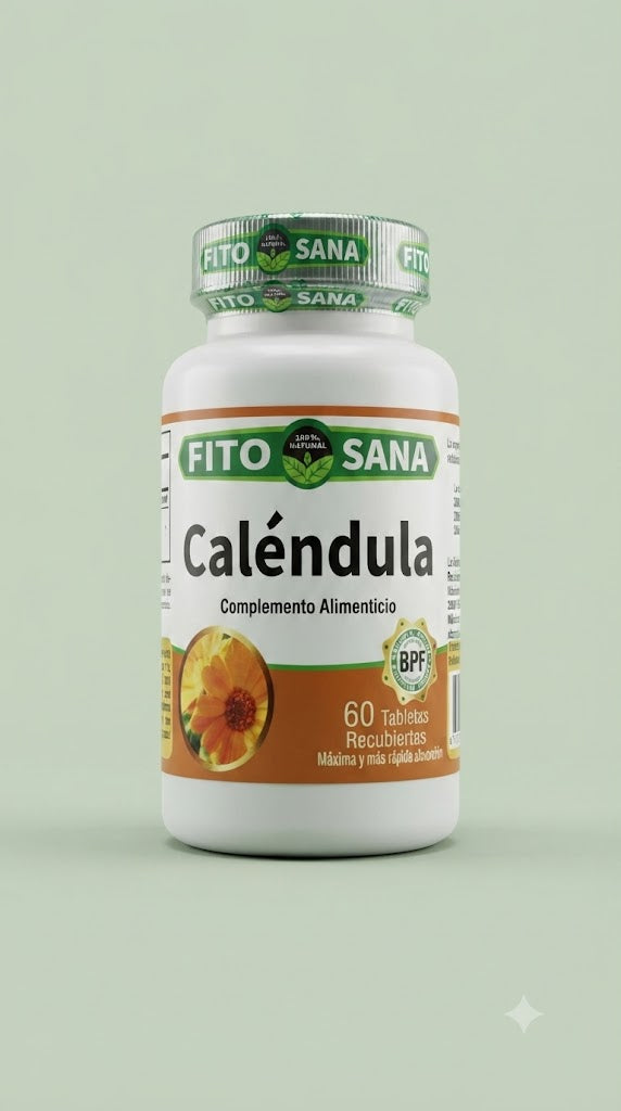 Calendula 60 Tabletas Fito Sana Nacional