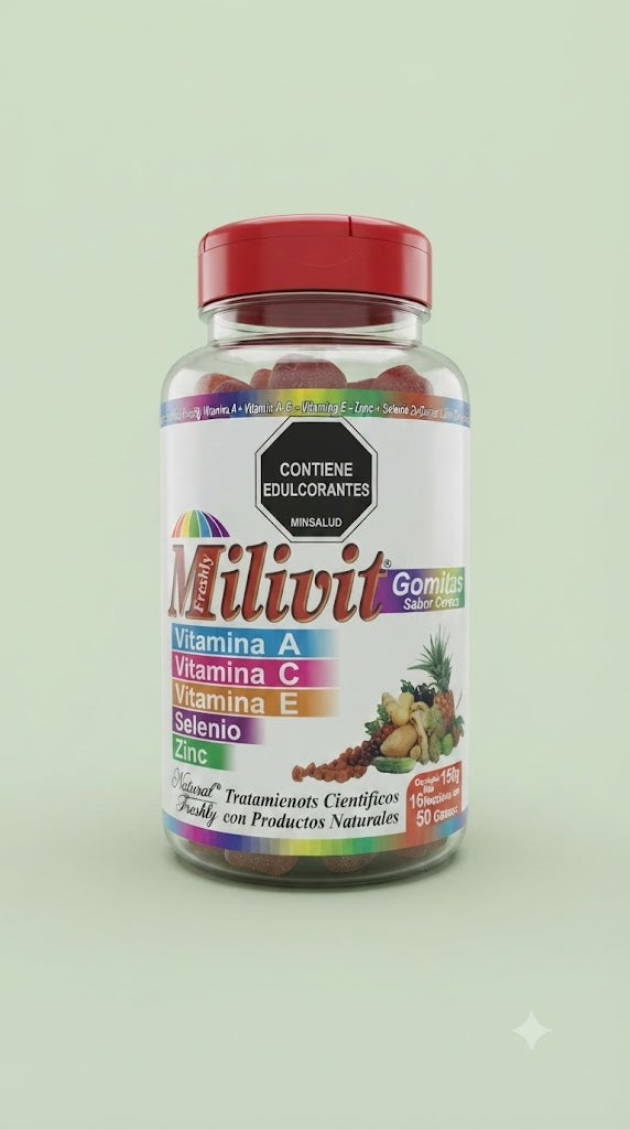 Vitaminas Adulto 50 Gomas Milivit