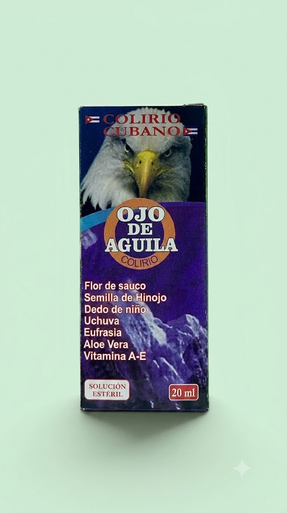 Colirio Cubano Ojo De Aguila 20ml Importado