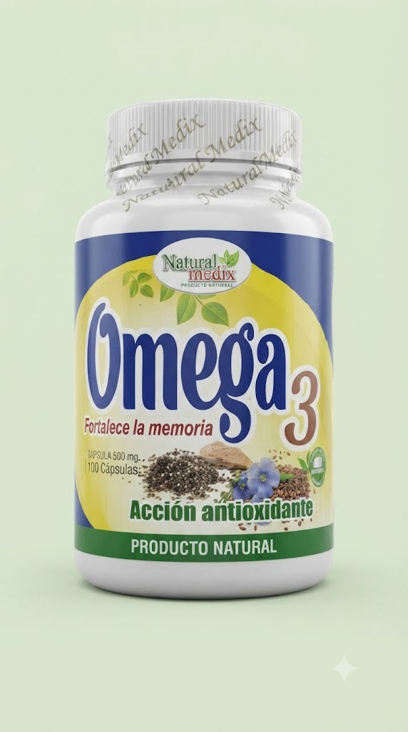 Omega 3 100 Capsulas Natural Medix