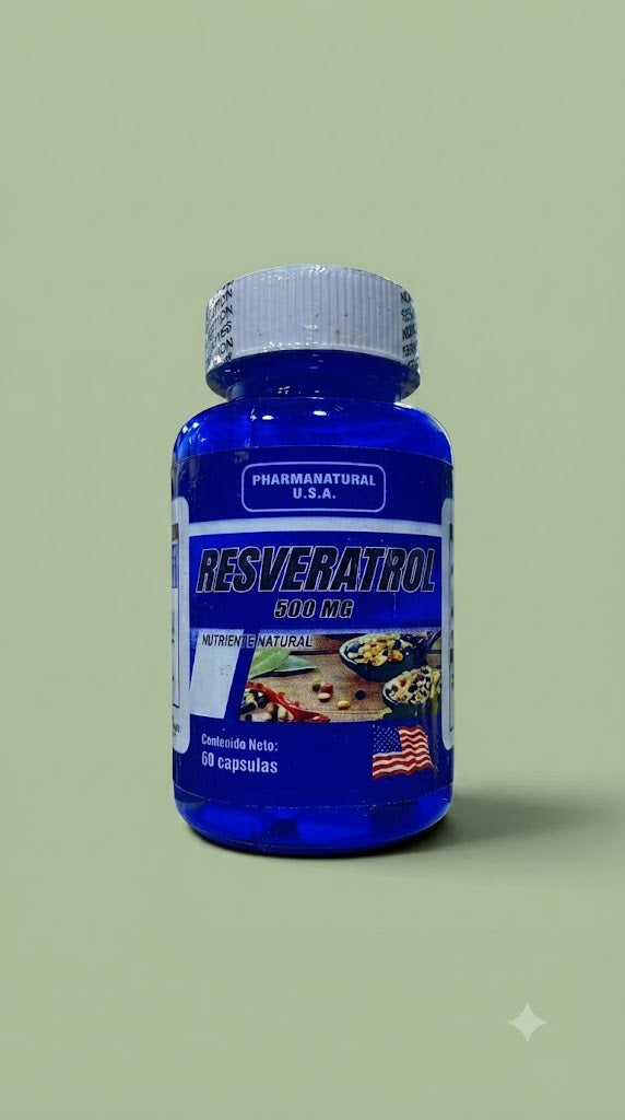 Resveratrol 60 Capsulas PharmaNatural